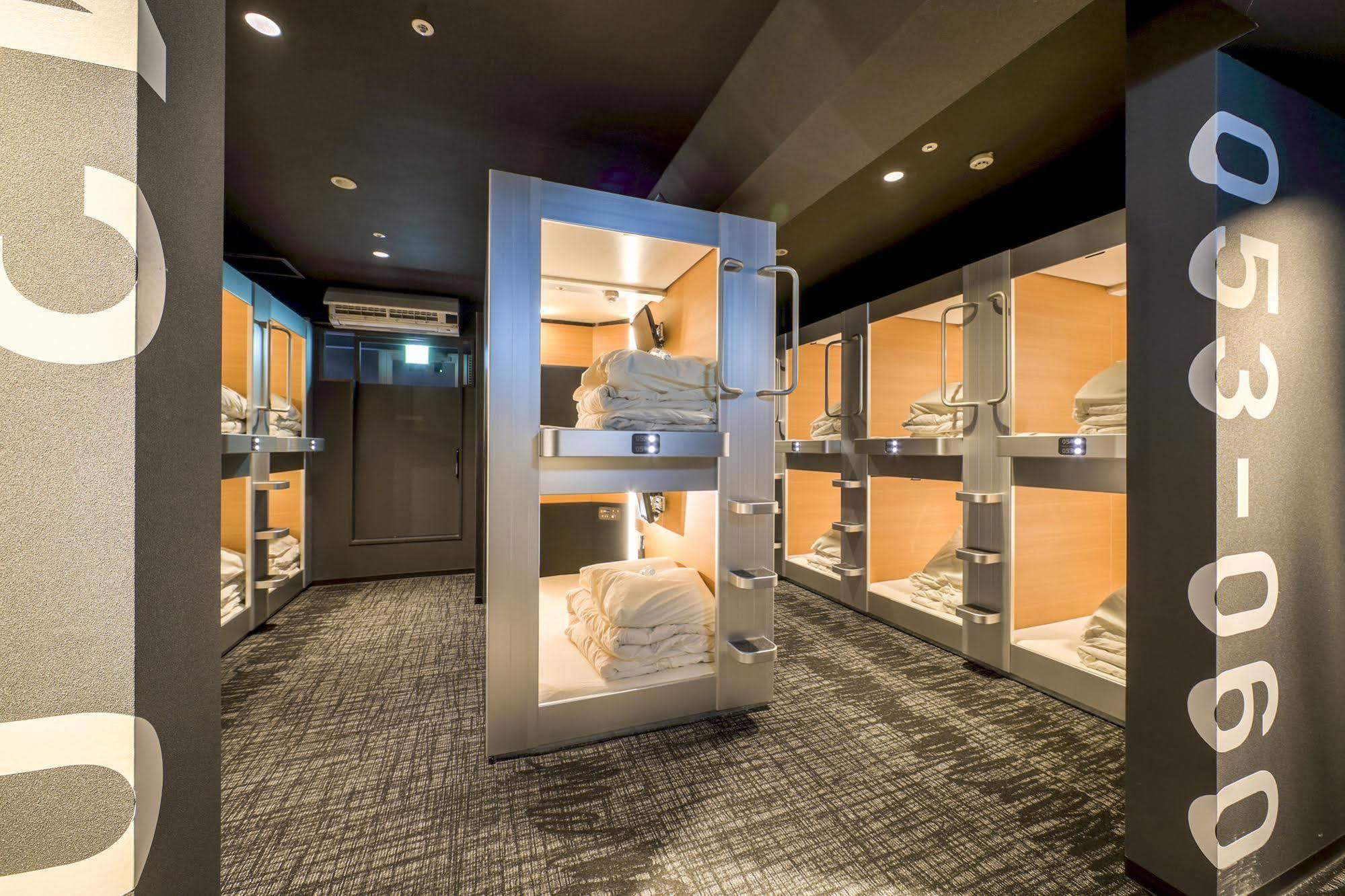 New Japan Capsule Hotel Cabana Osaka Exterior photo